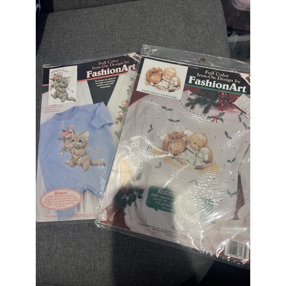Dimensions FashionArt Vintage 1993 ,1994 Cat Angel General All 2
